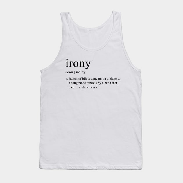 Con Air - Irony Tank Top by TheUnseenPeril